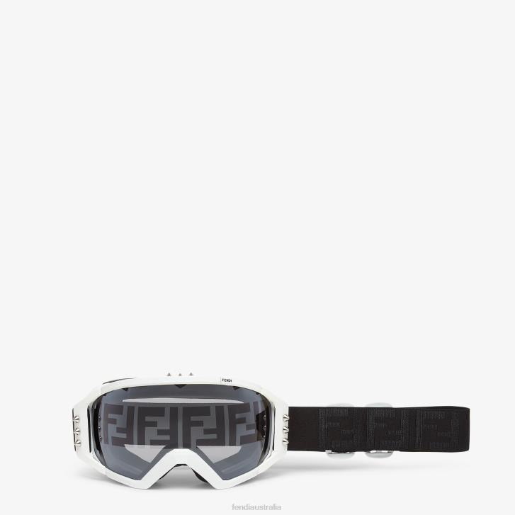 Men Accessories Fendi HP0B2193 Ski Mask White