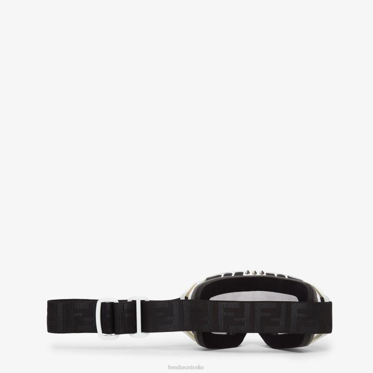 Men Accessories Fendi HP0B2193 Ski Mask White