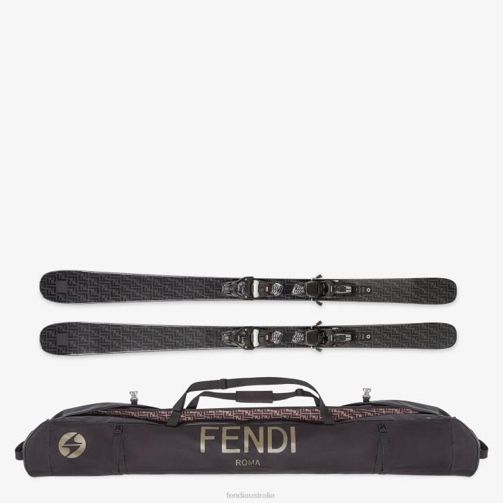 Men Accessories Fendi HP0B2207 Skis Black