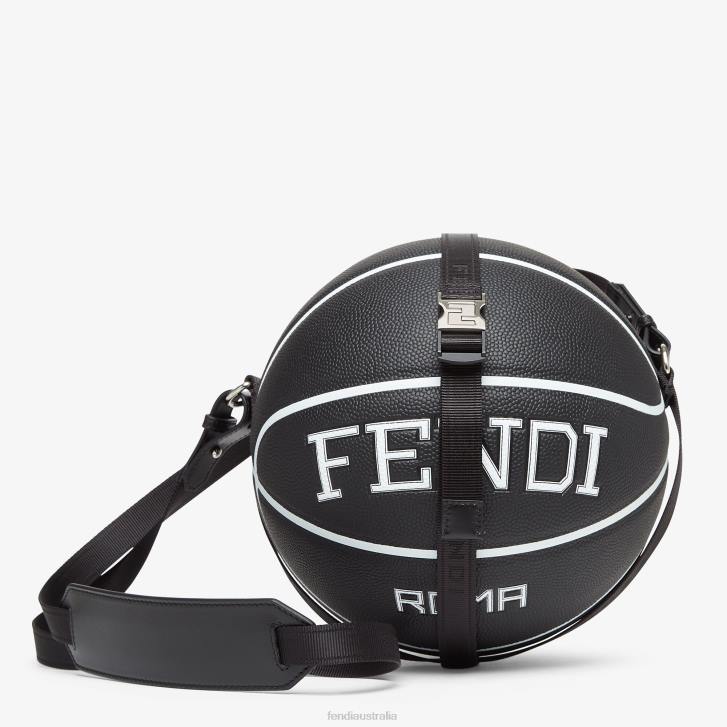 Men Accessories Fendi HP0B2386 Rubber Basketball Black