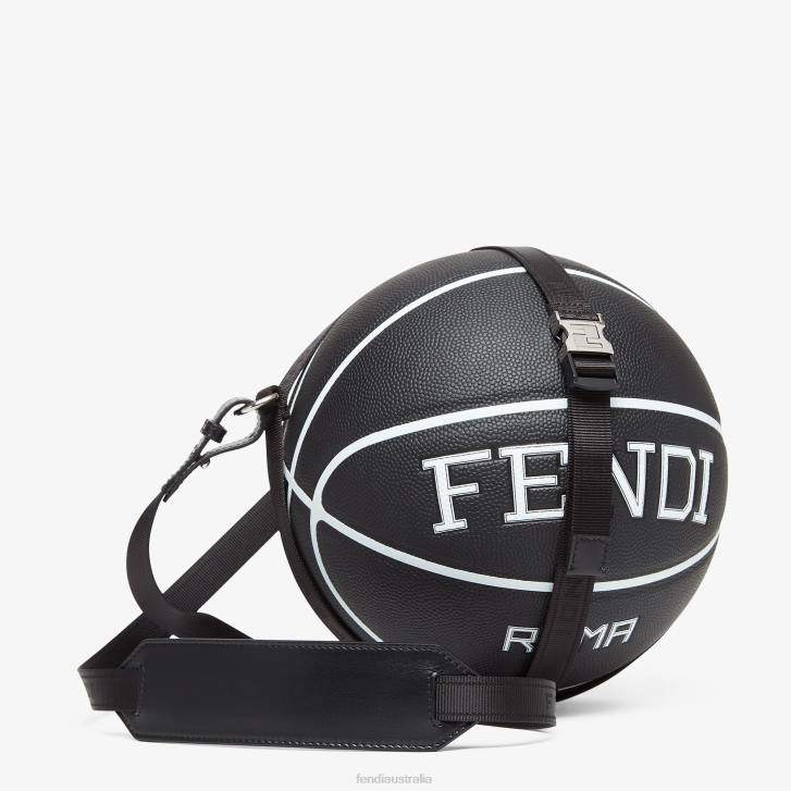 Men Accessories Fendi HP0B2386 Rubber Basketball Black