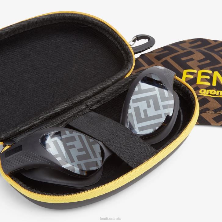 Men Accessories Fendi HP0B2504 Fashion Show Swim Goggles Fashion