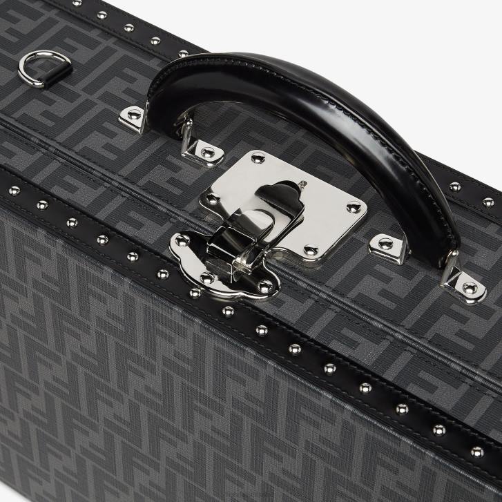 Men Accessories Fendi HP0B2537 Skateboard Carrier Gray