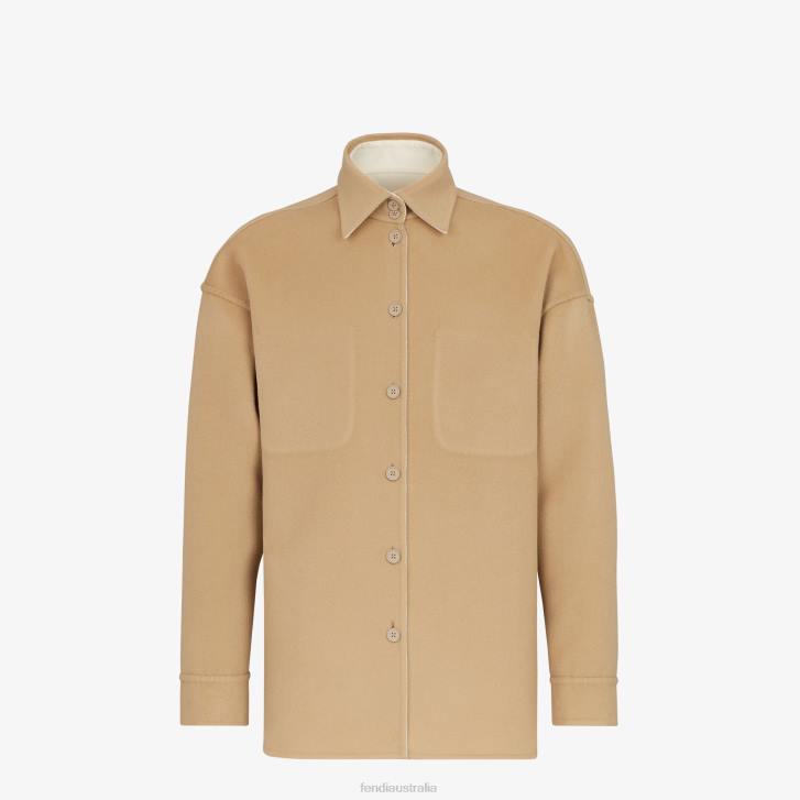Men Apparel Fendi HP0B2116 Cashmere Blouson White
