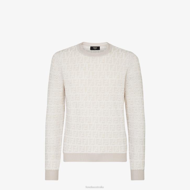 Men Apparel Fendi HP0B2096 FF Knit Sweater Multicolor - Click Image to Close