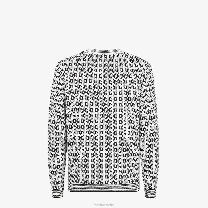 Men Apparel Fendi HP0B2178 Viscose Sweater Multicolor