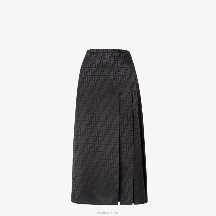 Women Apparel Fendi HP0B1060 Skirt From The Spring Festival Capsule Collection Black
