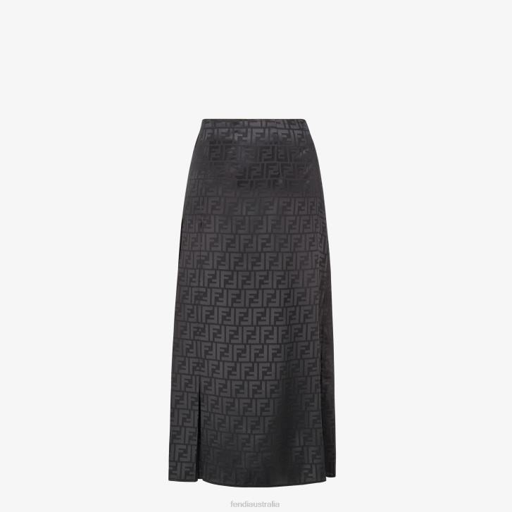Women Apparel Fendi HP0B1060 Skirt From The Spring Festival Capsule Collection Black