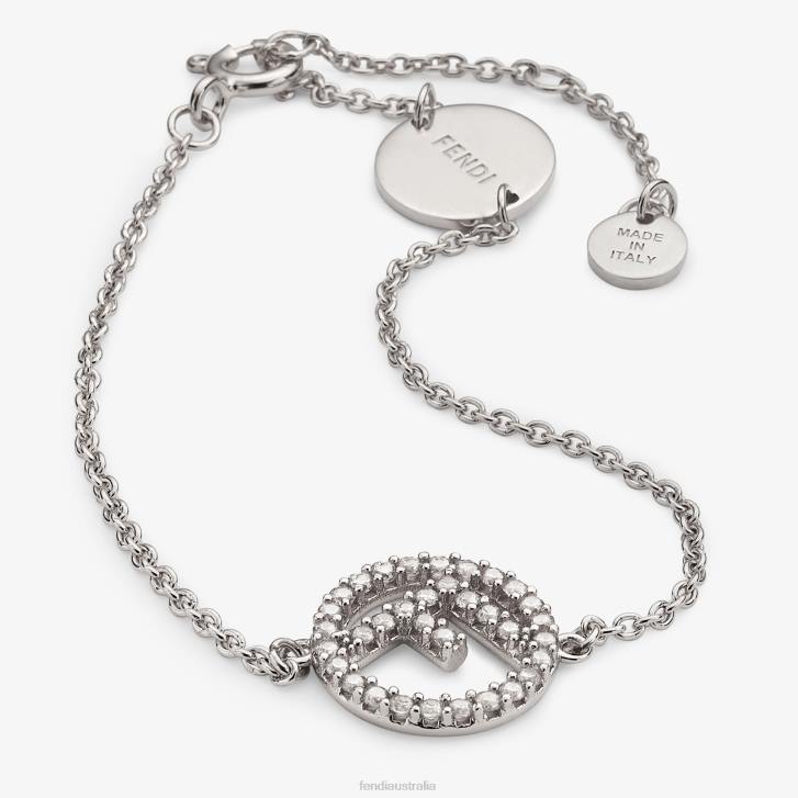 Women Jewelry Fendi HP0B1629 Palladiumbracelet Silver