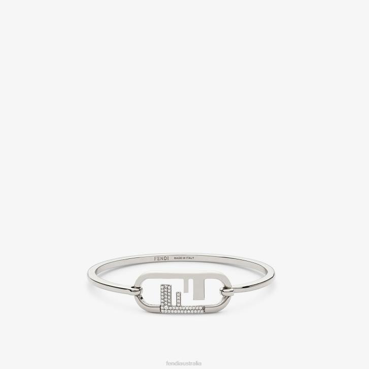 Women Jewelry Fendi HP0B1654 O'Lock Bracelet Silver