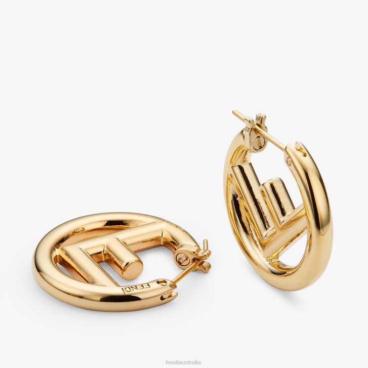 Women Jewelry Fendi HP0B1616 F Is Earrings Gold