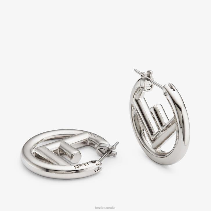 Women Jewelry Fendi HP0B1621 Palladiumearrings Silver