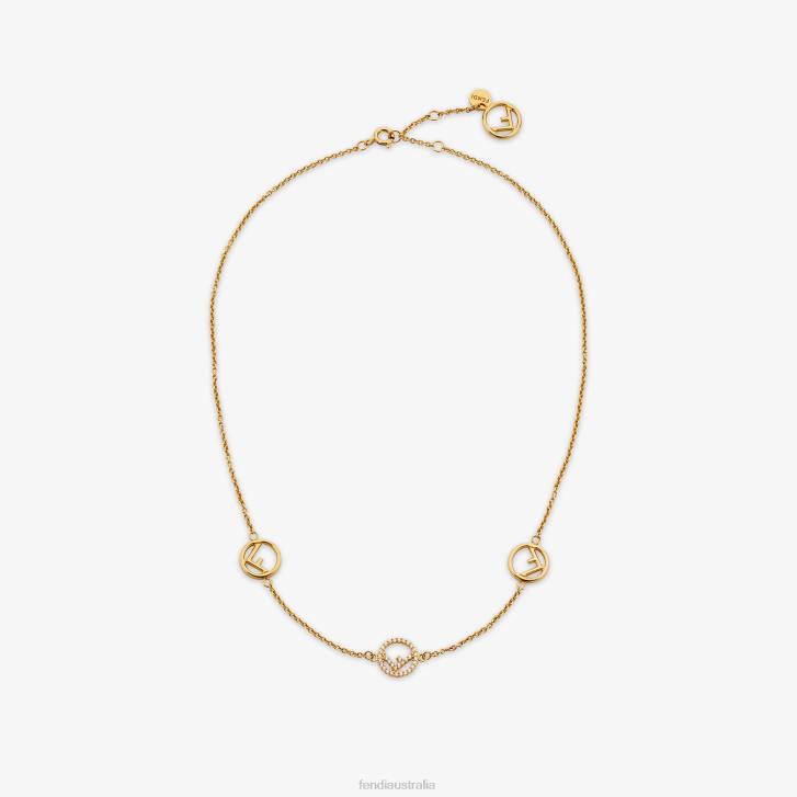 Women Jewelry Fendi HP0B1619 Necklace Gold
