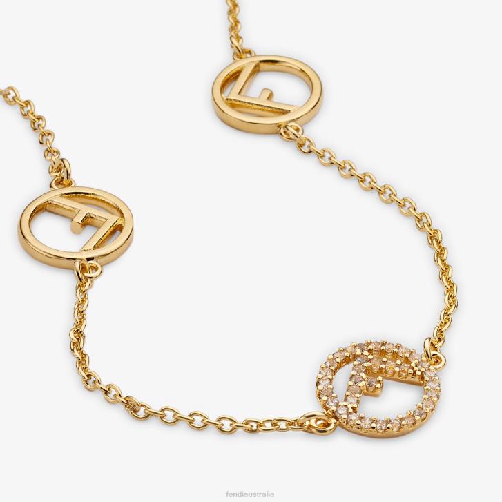 Women Jewelry Fendi HP0B1619 Necklace Gold