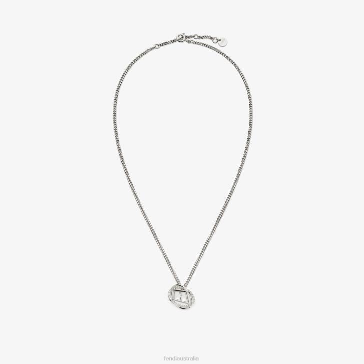 Women Jewelry Fendi HP0B1683 Necklace Silver