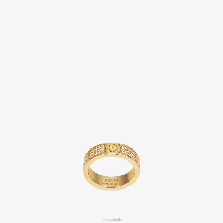 Women Jewelry Fendi HP0B1615 Ring Ring Gold