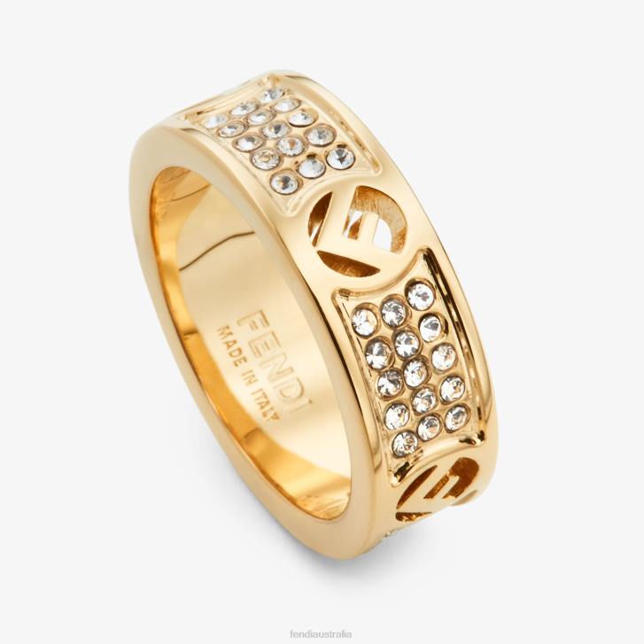 Women Jewelry Fendi HP0B1615 Ring Ring Gold