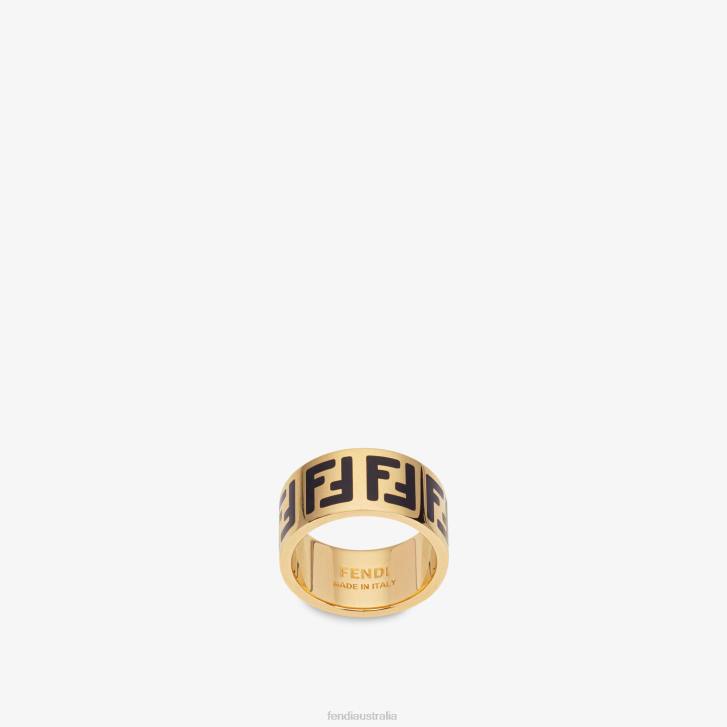 Women Jewelry Fendi HP0B1622 Forever Ring Gold