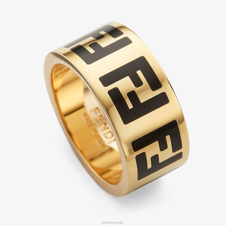 Women Jewelry Fendi HP0B1622 Forever Ring Gold