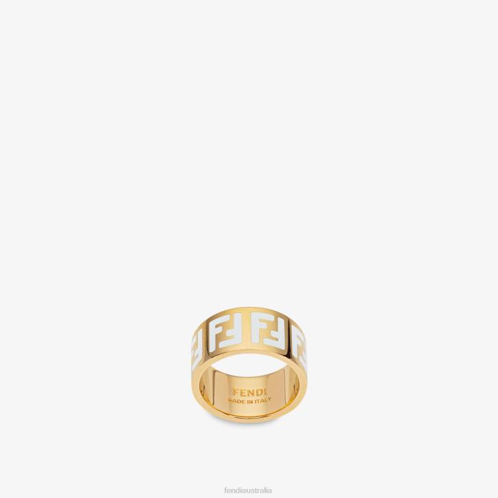 Women Jewelry Fendi HP0B1626 Forever Ring Gold