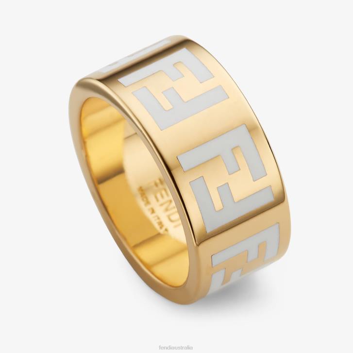Women Jewelry Fendi HP0B1626 Forever Ring Gold
