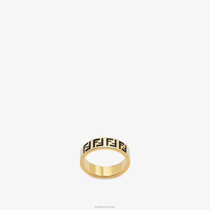 Women Jewelry Fendi HP0B1649 Forever Ring Gold