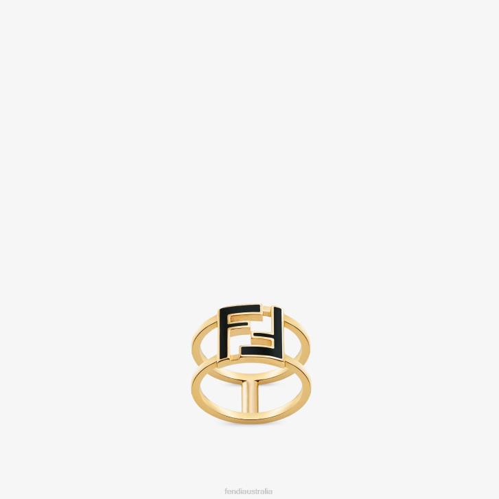 Women Jewelry Fendi HP0B483 Forever Ring Gold